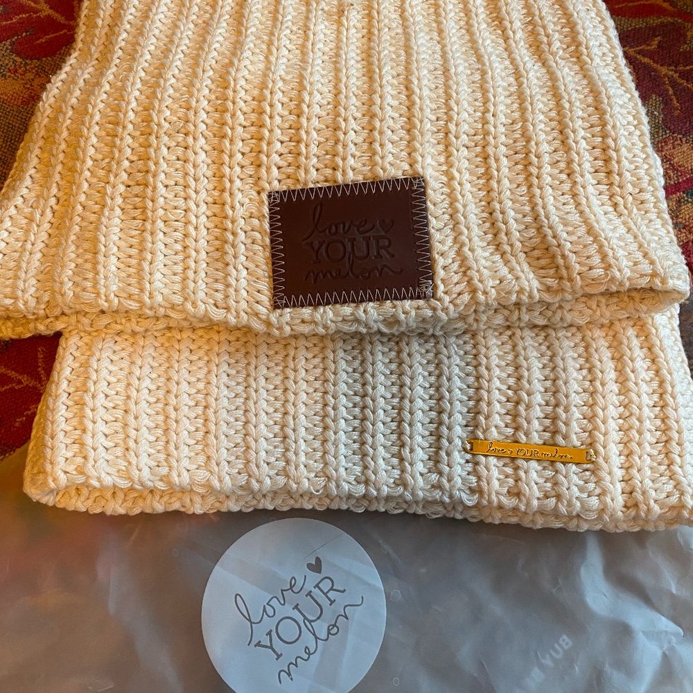 2 for 1 love your melon winter knit hats!